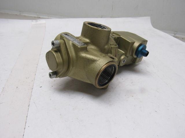 Ross D2773A6858 2/2 Solenoid Operated 1" NPT Poppet Valve
