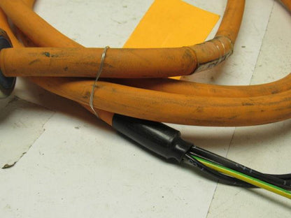 Indramat IKL232-02.0M 3 Conductor W/Gr 4 Felmale Pin Cable & Plug
