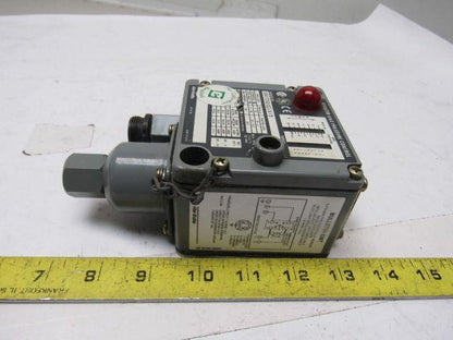 Allen Bradley 836T-T253JX21X15 Ser A 6-30PSI Pressure Control Switch 600VAC Max