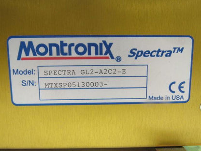 Montronix GL2-A2C2-E Spectra 16-32VDC 30W Max Electronic Sensor Analyzer Control