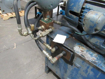 75 GAL Hydraulic Power Unit 15HP 460V W/Accumulator VICKERS Pump & Valves