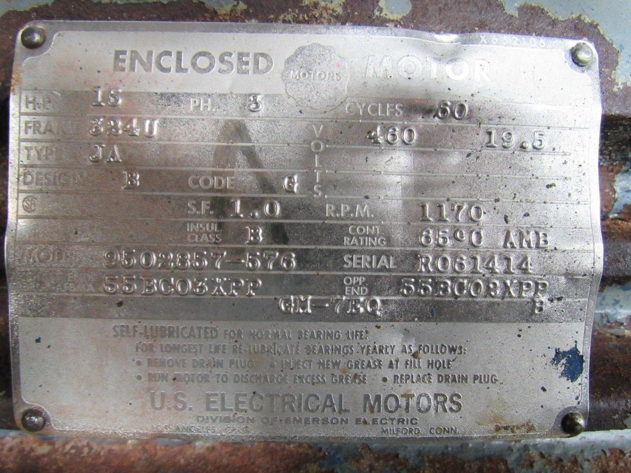 75 GAL Hydraulic Power Unit 15HP 460V W/Accumulator VICKERS Pump & Valves