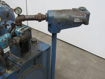 75 GAL Hydraulic Power Unit 15HP 460V W/Accumulator VICKERS Pump & Valves