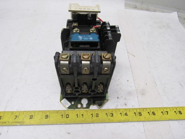 Allen Bradley 592-A1GA | 509-BOD-A1G NEMA 1 600v Contactor 110v Coil 5.7-18A