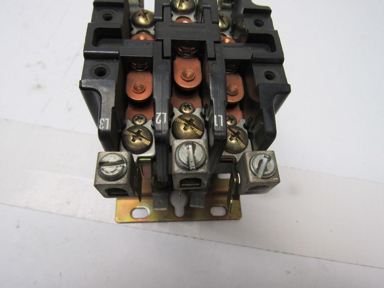 Furnas 42CE35AJ223 Ser A 600V 15Hp MAX 24V Coil Definite Purpose Controller