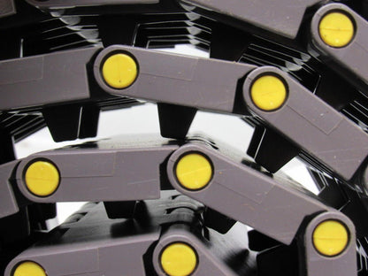 Rexnord DTS 5705 Mat Top 7" Wide Blade Edge Flat Top Conveyor Chain 10'