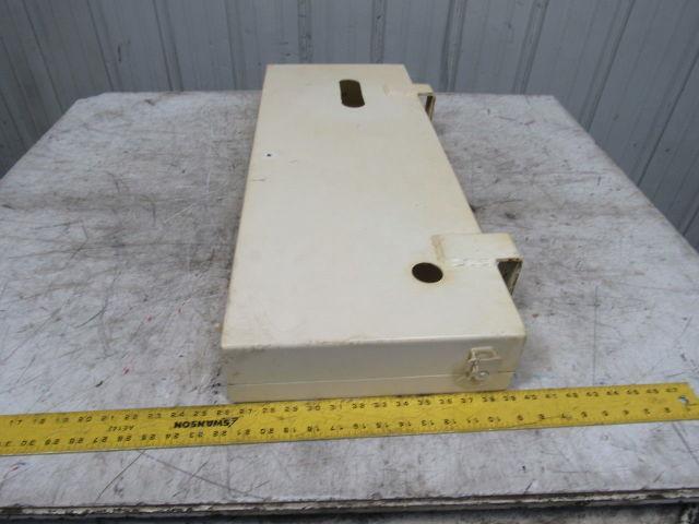 34"x13"x4" V-Belt Drive And Idle Pulley Guard Hinged Door
