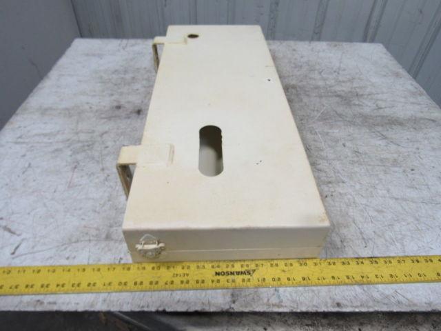 34"x13"x4" V-Belt Drive And Idle Pulley Guard Hinged Door