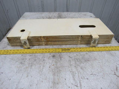 34"x13"x4" V-Belt Drive And Idle Pulley Guard Hinged Door