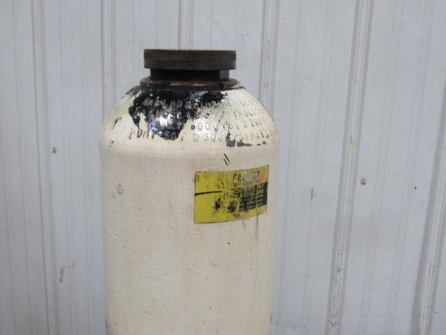 Hydac 02055208 2.5 Gal 3000PSI Hydraulic Bladder Accumulator W/ Manifold Block