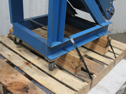 Versa 54165-1-89 60" Chip & Part 42° Incline Slide Bed Conveyor 11-1/2" Wide