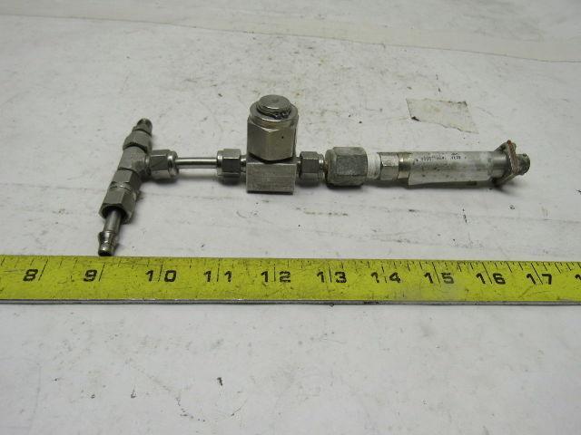 Ashcroft K17M024H213000 1/4"SS Compression Tube Inline Filter Pressure Transduce