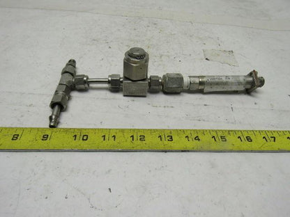 Ashcroft K17M024H213000 1/4"SS Compression Tube Inline Filter Pressure Transduce