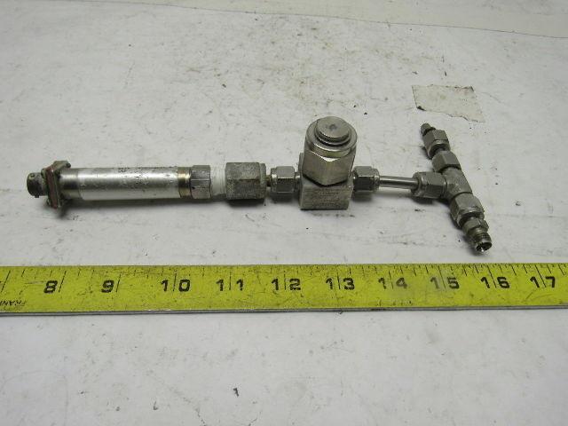 Ashcroft K17M024H213000 1/4"SS Compression Tube Inline Filter Pressure Transduce