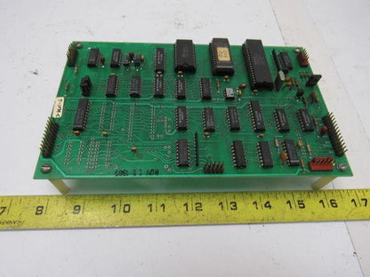 B-G Instruments 01133040 Rev B Circuit Board Printer Scanner Plotter