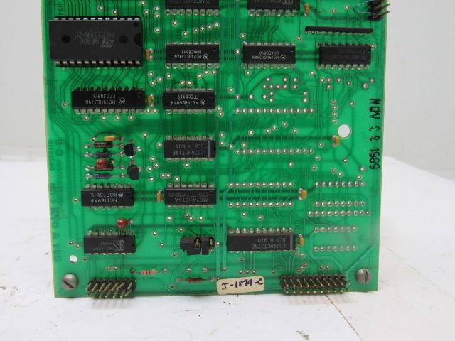 B-G Instruments 01133040 Rev B Circuit Board Printer Scanner Plotter