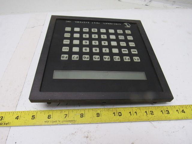 Cincinnati Test 03922238 PM1 Rev B Touch Display HMI Panel
