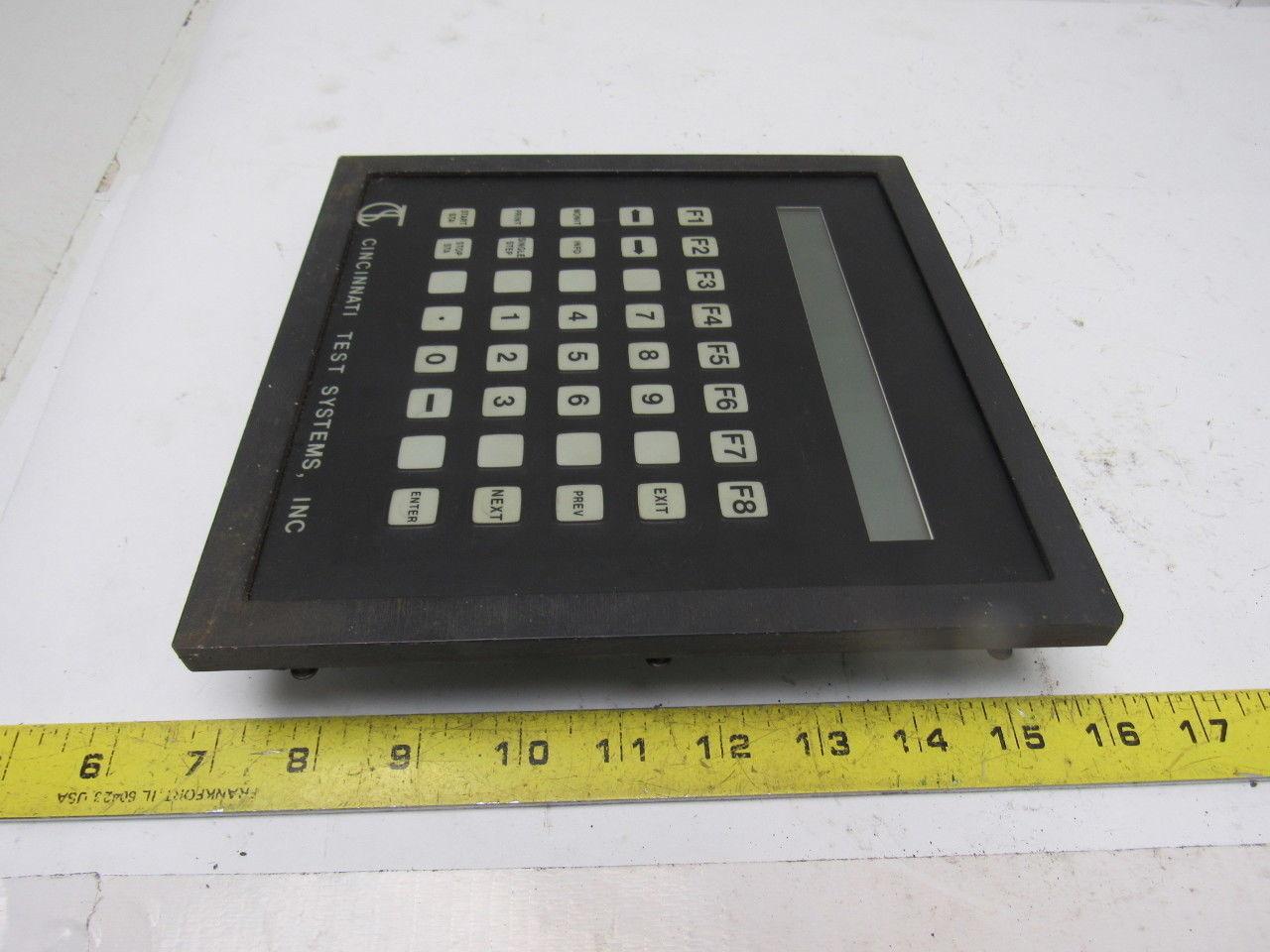 Cincinnati Test 03922238 PM1 Rev B Touch Display HMI Panel