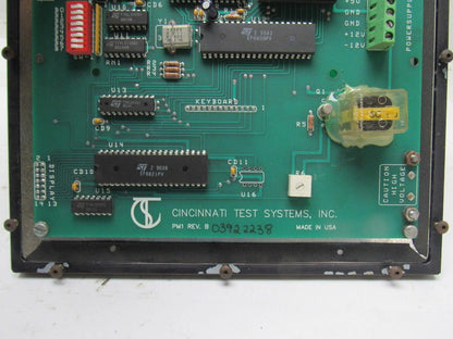 Cincinnati Test 03922238 PM1 Rev B Touch Display HMI Panel