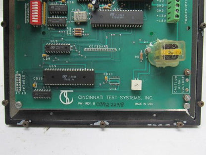 Cincinnati Test 03922238 PM1 Rev B Touch Display HMI Panel