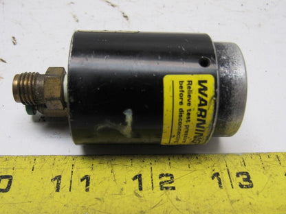 FasTest FEO1 500PSI External Pneumatic Base Connector Leak Test 1/8NPT