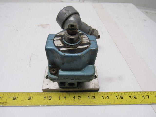 Skinner A3LB2177 110/120V 50/60Hz 175PSI 3 Way Direct Acting Valve 1/8" Ports