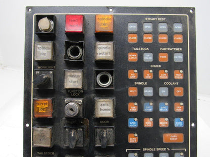 Cincinnati Milacron 3-525-0946A Cinturn Lathe A850 MTB Keyboard Control Panel