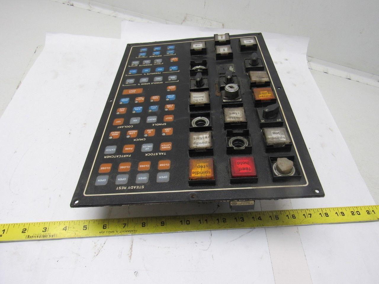Cincinnati Milacron 3-525-0946A Cinturn Lathe A850 MTB Keyboard Control Panel