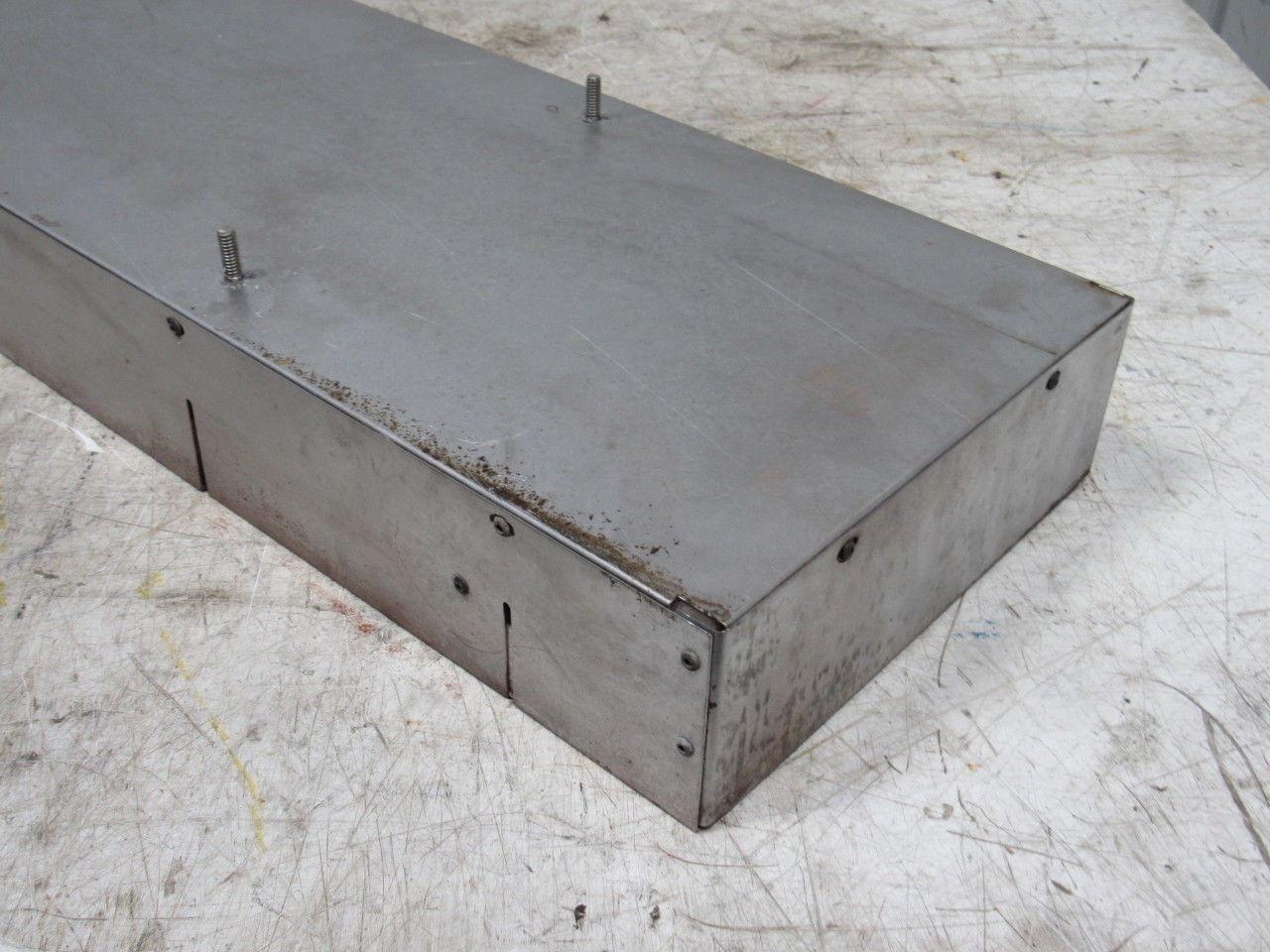 9450 W 480V 42" X 9" X 3" Industrial Electric Process Heater 2 Element