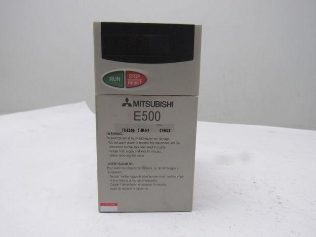 Mitsubishi Electric FR-E520-0.4K-N1 Transistorized Inverter 0.4 kW Capacity