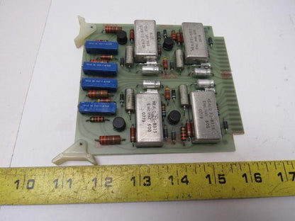 Heald 52-110 21-8312 Quad Timer Card Circuit Board