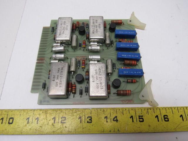 Heald 52-110 21-8312 Quad Timer Card Circuit Board