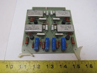 Heald 52-110 21-8312 Quad Timer Card Circuit Board