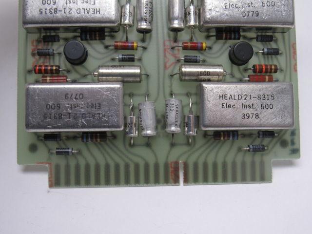 Heald 52-110 21-8312 Quad Timer Card Circuit Board