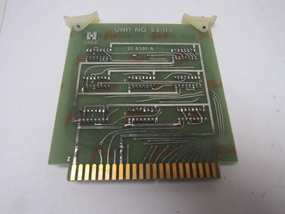 Heald 52-115 21-8381-A BCD Decade Down Counter PLC Circuit Board Card