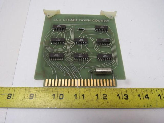 Heald 52-115 21-8381-A BCD Decade Down Counter PLC Circuit Board Card