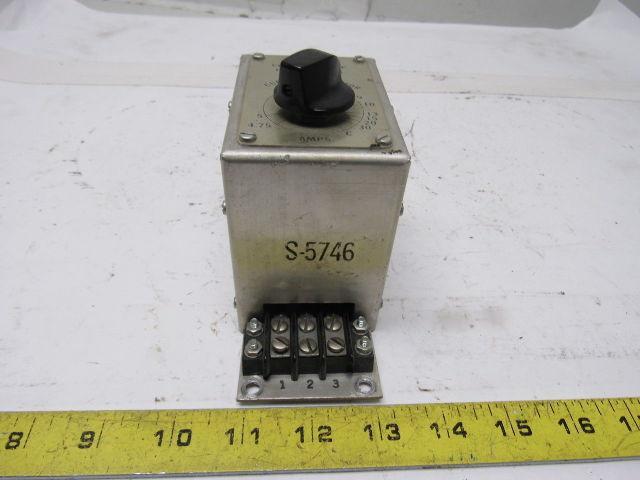 Electronic Controls Corp. S-5746 4.75-30 Amp Current Indicator Selector