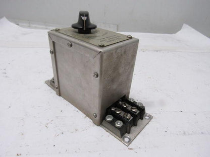 Electronic Controls Corp. S-5746 4.75-30 Amp Current Indicator Selector