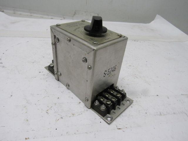 Electronic Controls Corp. S-5746 4.75-30 Amp Current Indicator Selector