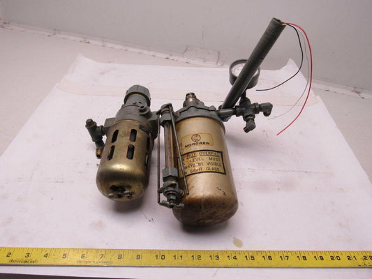 Norgren Inline Filter Regulator Pulse Mist Lubricator 1/4" Ports