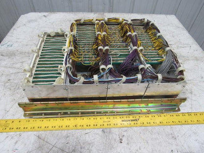 Heald 54-2362 64 Slot PLC Card Rack W/ Board Tester