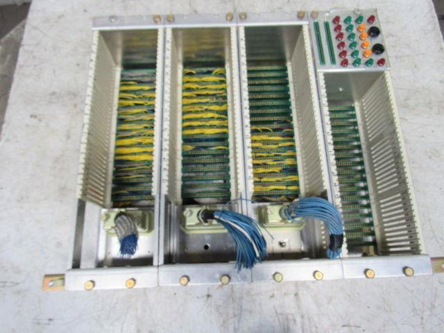 Heald 54-2362 64 Slot PLC Card Rack W/ Board Tester