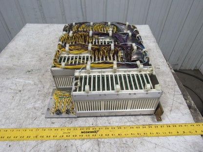 Heald 54-2362 64 Slot PLC Card Rack W/ Board Tester