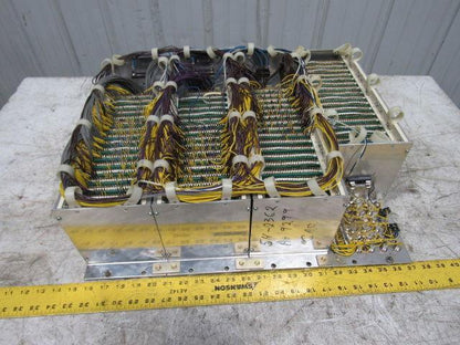 Heald 54-2362 64 Slot PLC Card Rack W/ Board Tester