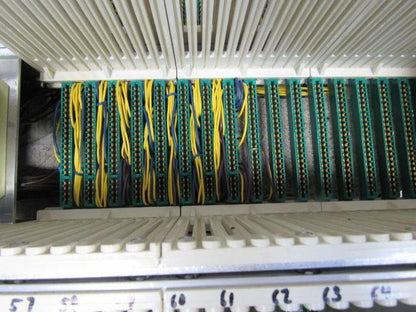 Heald 54-2362 64 Slot PLC Card Rack W/ Board Tester