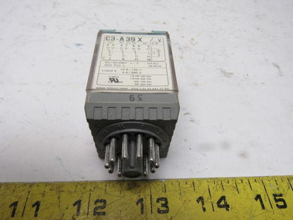 Releco C3-A39X 10A 300V MAX 10Pin Plug Relay Lot Of 3