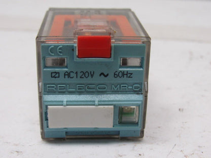 Releco C3-A39X 10A 300V MAX 10Pin Plug Relay Lot Of 3