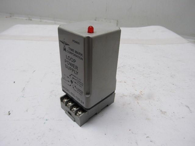 Time Mark Corporation 650-120-24 120V Input 24VDC Output Loop Power Supply 60Hz