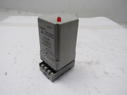 Time Mark Corporation 650-120-24 120V Input 24VDC Output Loop Power Supply 60Hz