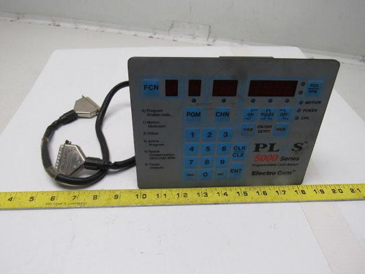 Electro Cam PS-5001-10-016-P-MCU Plus 5000 50/60Hz Programmable Limit Switch HMI